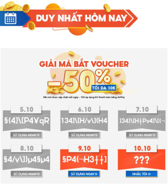 Tin hot cho các bạn sinh viên, học sinh: Cơ hội bắt voucher mỗi ngày giảm đến 50%, nhanh tay nhận ngay nào! - Ảnh 2.