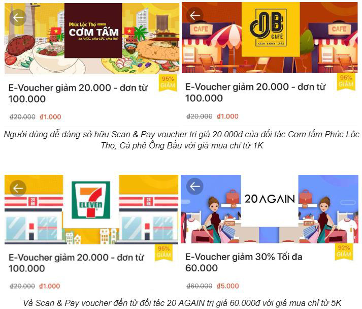 Người dùng ví AirPay bắt ngay cơ hội săn Scan & Pay voucher 1K cùng ưu đãi kép giảm 111K cực hot! - Ảnh 2. Người dùng ví AirPay bắt ngay cơ hội săn Scan & Pay voucher 1K cùng ưu đãi kép giảm 111K cực hot! - Ảnh 2.