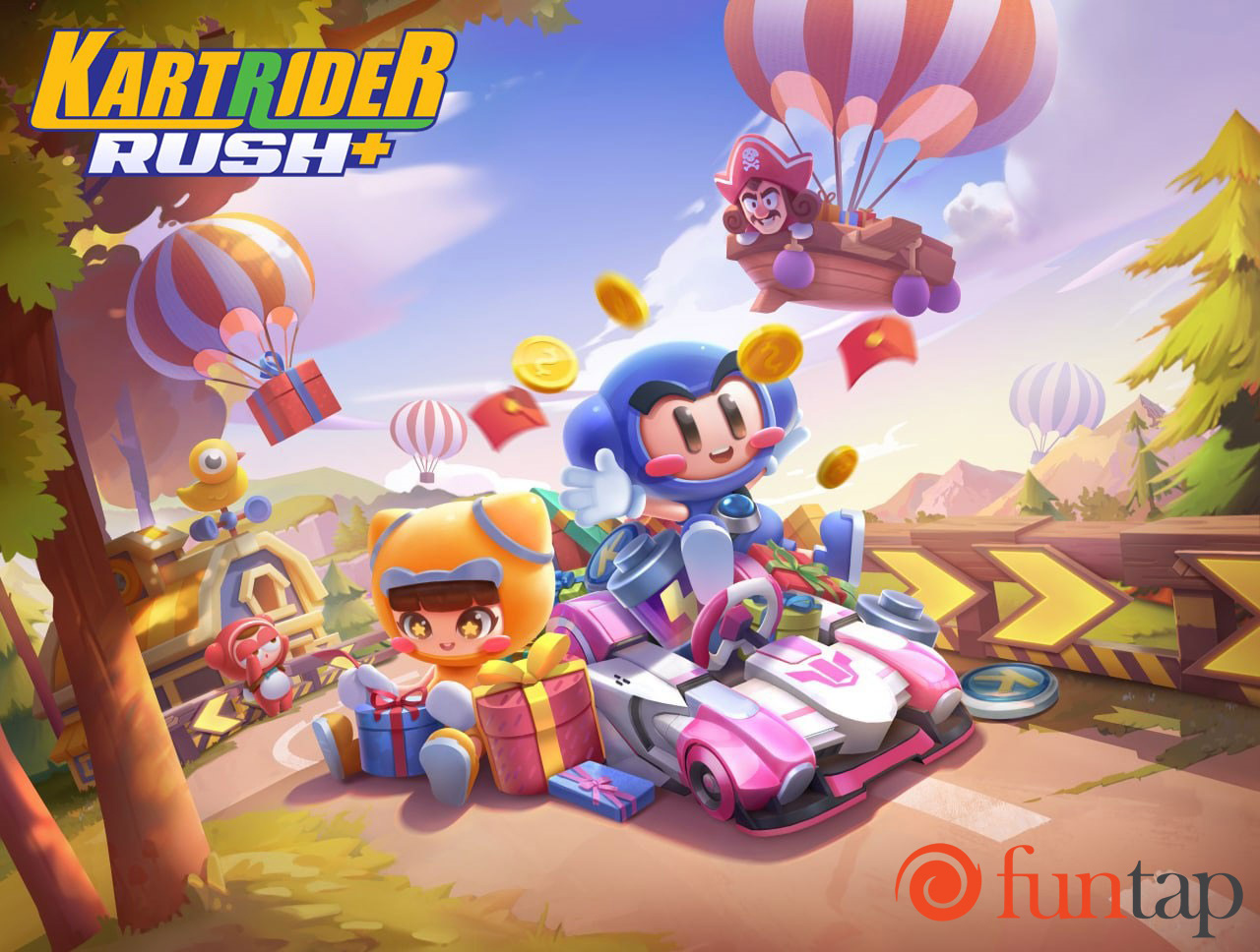 KartRider Rush+ - game bom tấn đua xe được mong chờ nhất 2020 chính thức ra mắt - Ảnh 1.