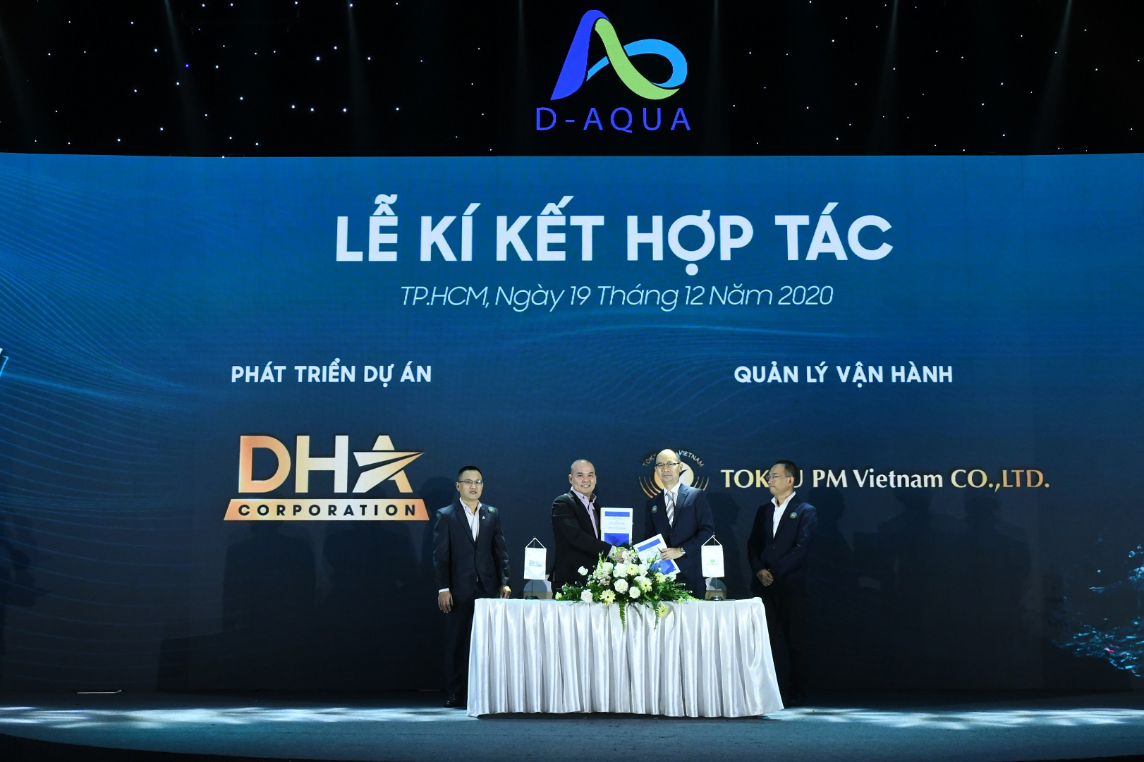 DHA Corp ký kết với các đối tác chiến lược phát triển dự án D-Aqua - Ảnh 2.