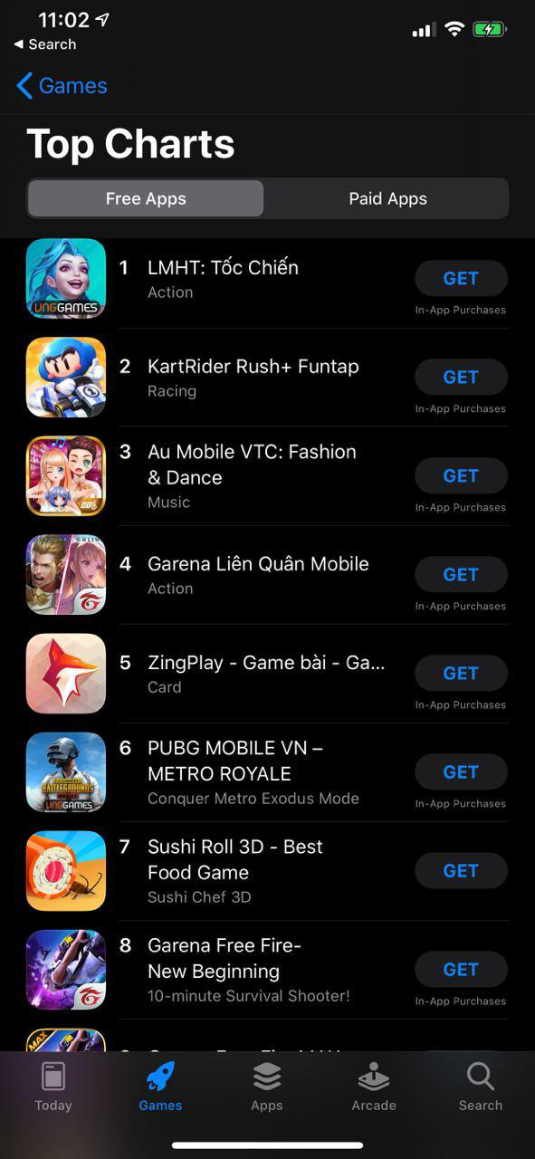 KartRider Rush+ đánh bại nhiều đối thủ mạnh để góp mặt trong bảng xếp hạng trên kho ứng dụng iOS - Ảnh 3.