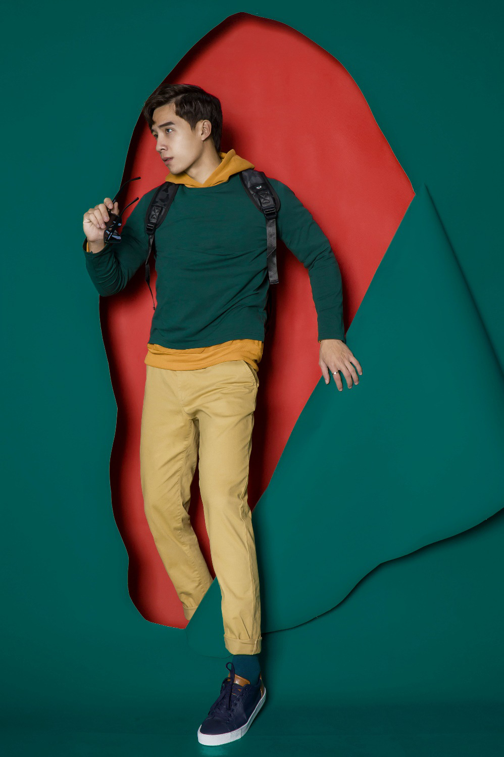 Color Block - thêm sắc màu cho Giáng sinh tươi trẻ và một năm mới may mắn - Ảnh 4.