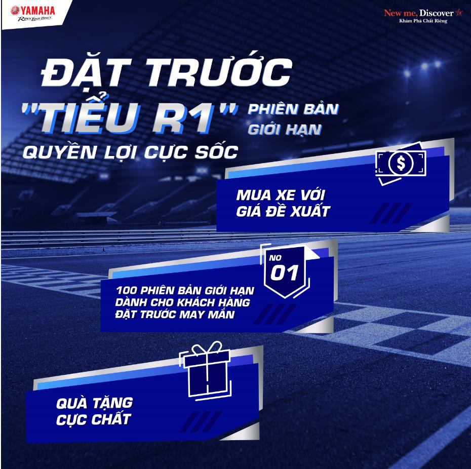 “Tiểu R1” sắp ra mắt, bạn đã sẵn sàng chiêm ngưỡng siêu phẩm mới của Yamaha Motor Việt Nam chưa? - Ảnh 3. “Tiểu R1” sắp ra mắt, bạn đã sẵn sàng chiêm ngưỡng siêu phẩm mới của Yamaha Motor Việt Nam chưa? - Ảnh 3.