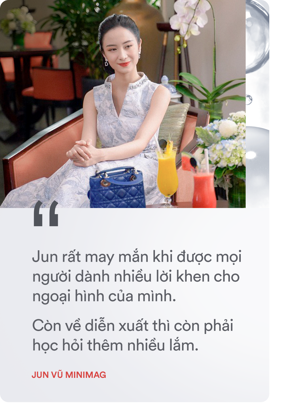 Jun Vũ: Đẹp không phải là tất cả, nhưng chắc chắn là một lợi thế lớn với tôi!” - Ảnh 2.