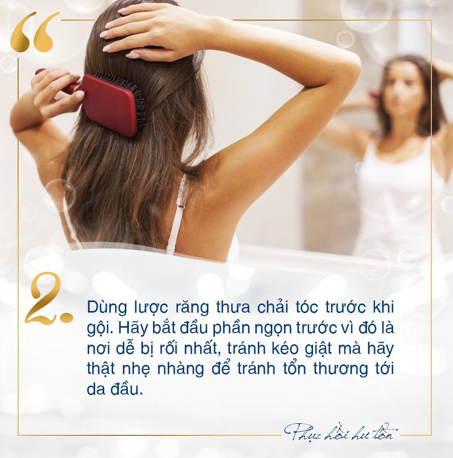 Toàn mẹo chăm sóc phục hồi tóc hư tổn tại nhà đơn giản mà không phải ai cũng biết - Ảnh 2.