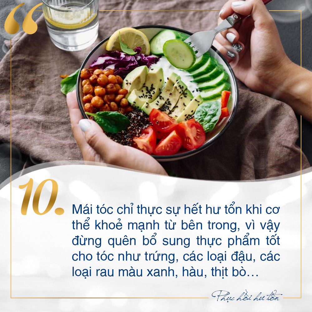 Toàn mẹo chăm sóc phục hồi tóc hư tổn tại nhà đơn giản mà không phải ai cũng biết - Ảnh 10.