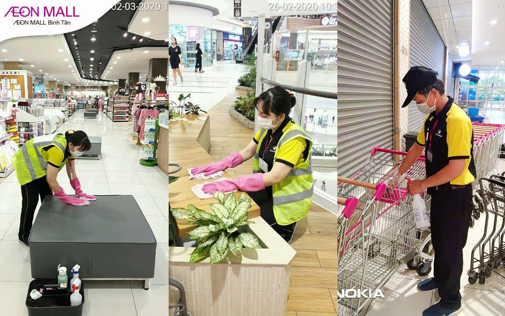 Đẩy lùi dịch bệnh - Mua sắm an toàn tại Aeon Mall Bình Tân - Ảnh 5. Đẩy lùi dịch bệnh - Mua sắm an toàn tại Aeon Mall Bình Tân - Ảnh 5.