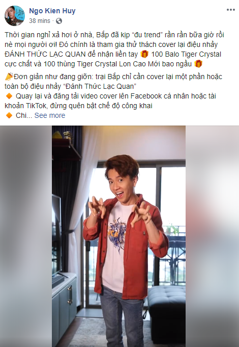 Sau Vũ điệu rửa tay, trào lưu mới Đánh Thức Lạc Quan lại một nữa khiến mạng xã hội dậy sóng - Ảnh 3.