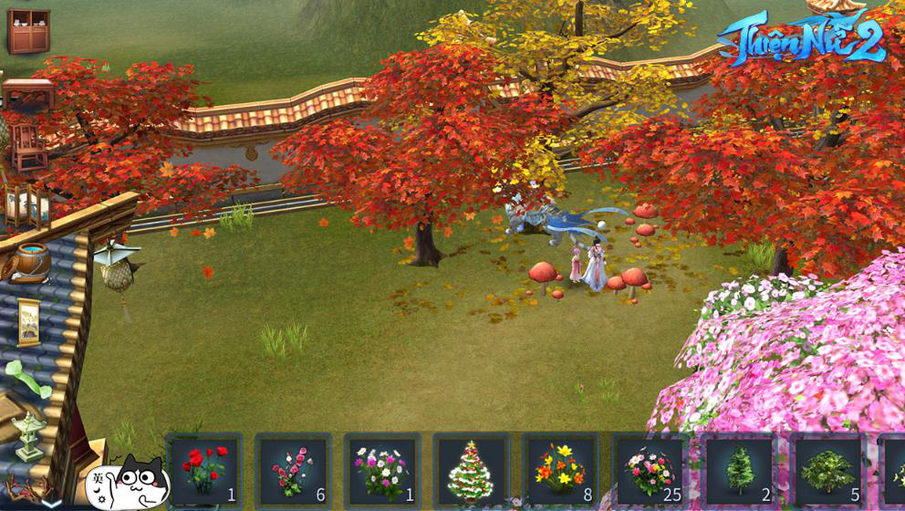 Nhân vật sẽ tự mở dù khi trời đổ mưa tại Thiện Nữ 2 - Ảnh 3.