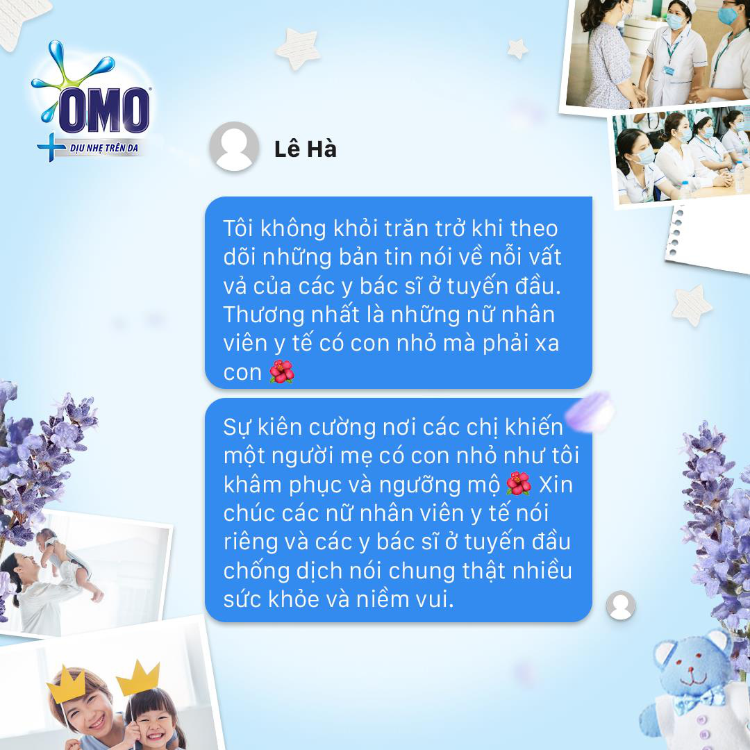Ngàn lời chúc dịu nhẹ từ cộng đồng lan tỏa đến những người mẹ ở tuyến đầu khi Covid19 được đẩy lùi - Ảnh 3. Ngàn lời chúc dịu nhẹ từ cộng đồng lan tỏa đến những người mẹ ở tuyến đầu khi Covid19 được đẩy lùi - Ảnh 3.