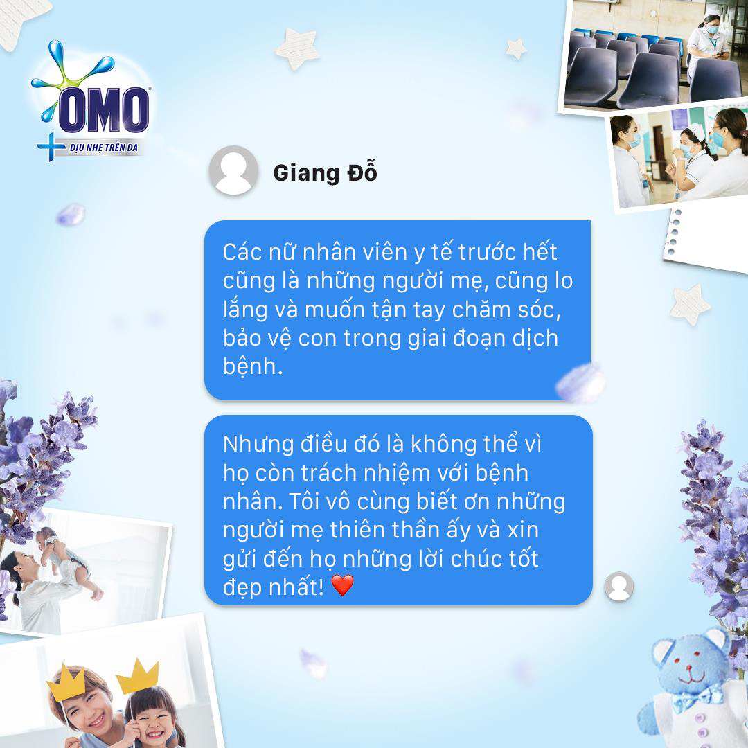 Ngàn lời chúc dịu nhẹ từ cộng đồng lan tỏa đến những người mẹ ở tuyến đầu khi Covid19 được đẩy lùi - Ảnh 4. Ngàn lời chúc dịu nhẹ từ cộng đồng lan tỏa đến những người mẹ ở tuyến đầu khi Covid19 được đẩy lùi - Ảnh 4.