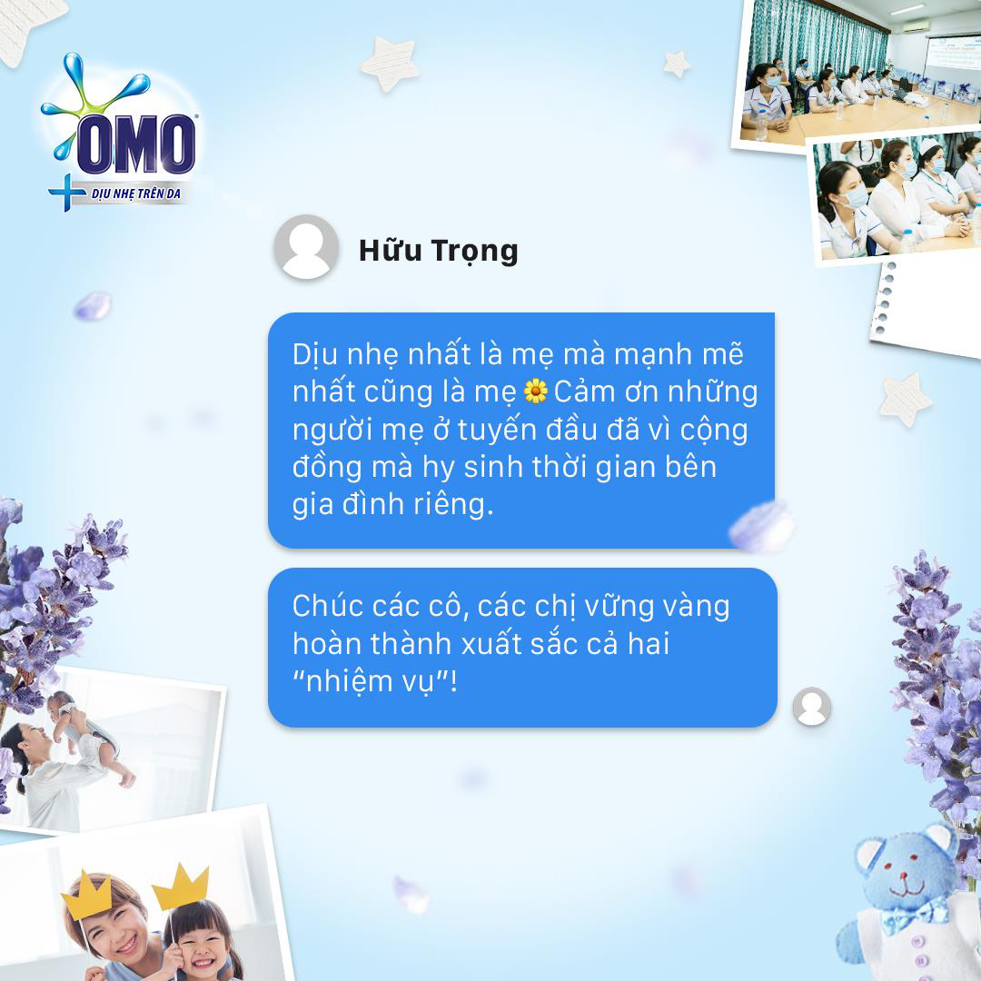 Ngàn lời chúc dịu nhẹ từ cộng đồng lan tỏa đến những người mẹ ở tuyến đầu khi Covid19 được đẩy lùi - Ảnh 5. Ngàn lời chúc dịu nhẹ từ cộng đồng lan tỏa đến những người mẹ ở tuyến đầu khi Covid19 được đẩy lùi - Ảnh 5.