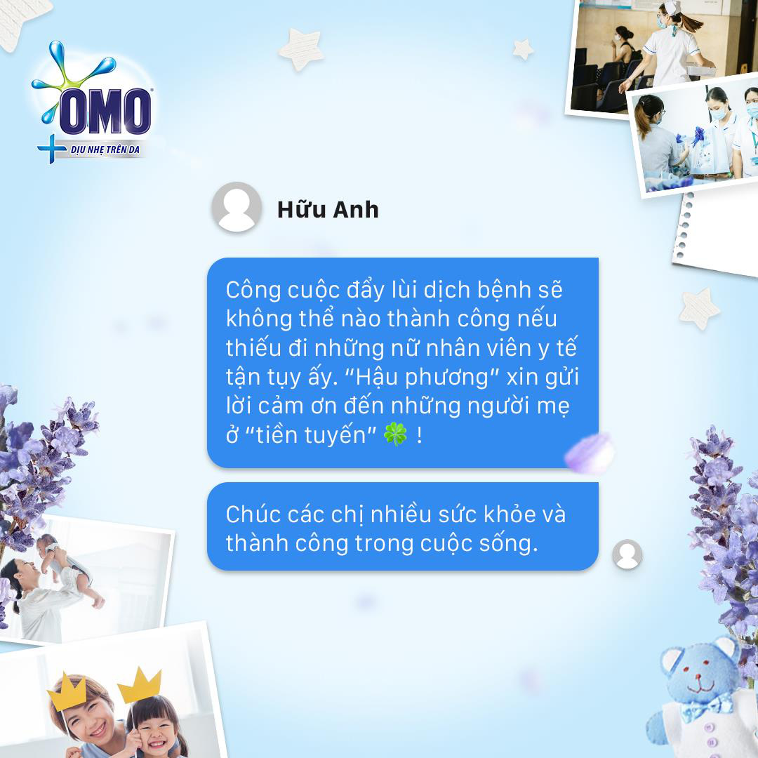 Ngàn lời chúc dịu nhẹ từ cộng đồng lan tỏa đến những người mẹ ở tuyến đầu khi Covid19 được đẩy lùi - Ảnh 8. Ngàn lời chúc dịu nhẹ từ cộng đồng lan tỏa đến những người mẹ ở tuyến đầu khi Covid19 được đẩy lùi - Ảnh 8.