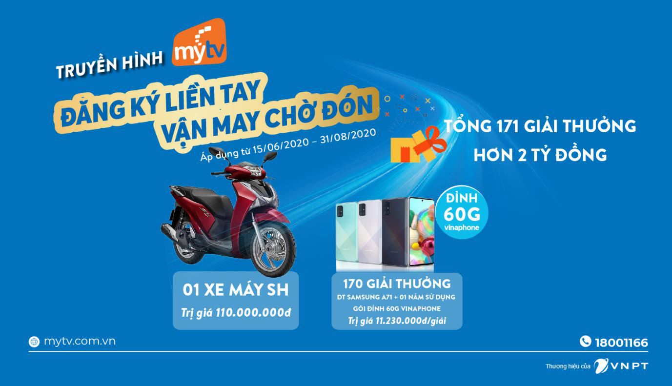 MyTV bùng nổ khuyến mãi hè với quà tặng hơn 2 tỷ đồng cho khách hàng mới - Ảnh 1.