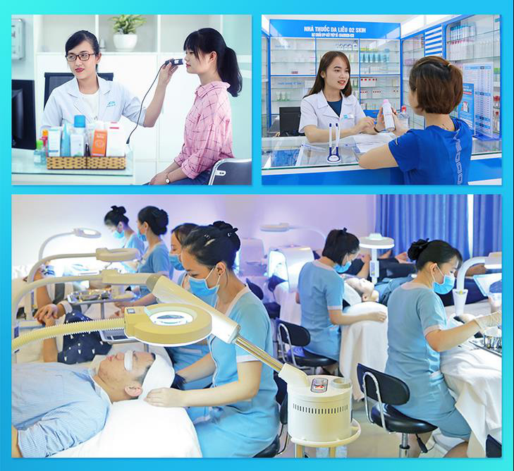 O2 SKIN phòng khám chuyên trị mụn - Top 10 thương hiệu được tín nhiệm