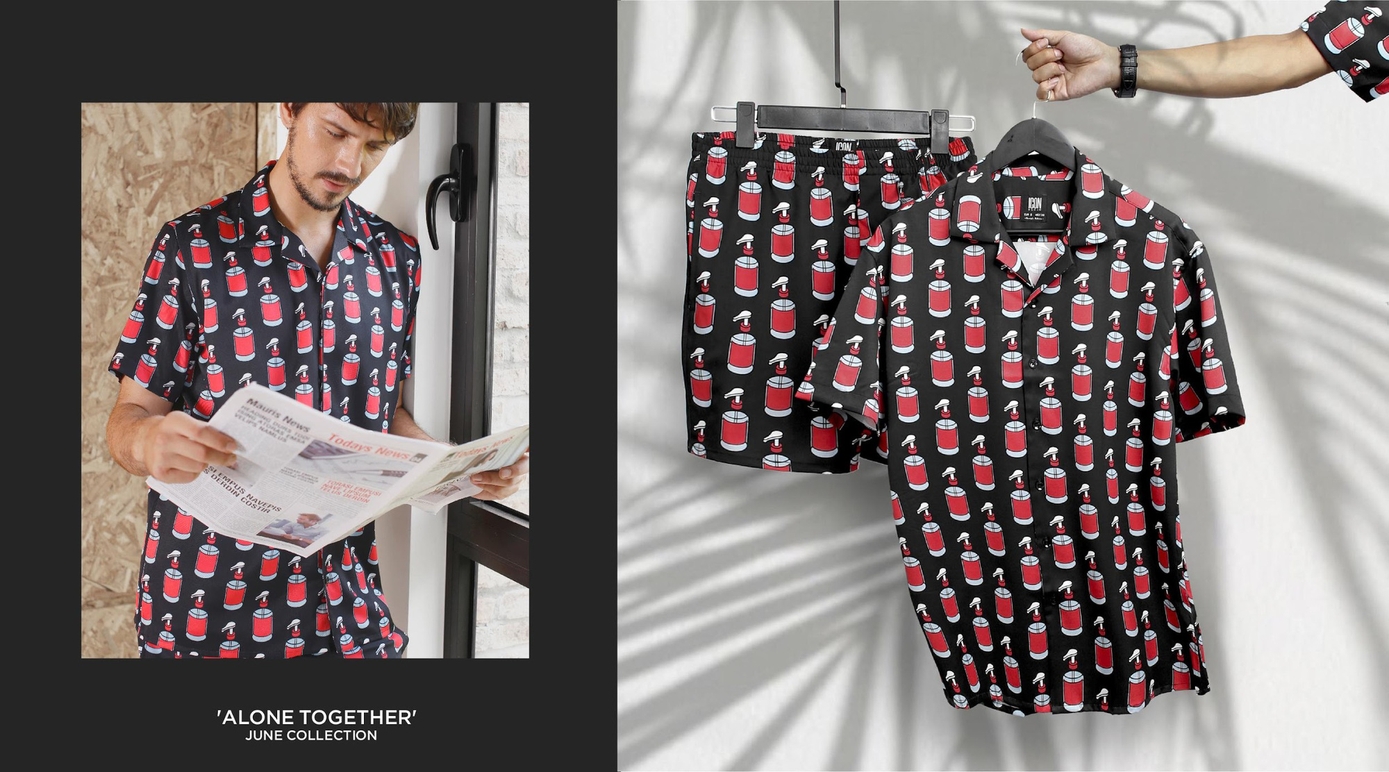 Set đồ Pijama mặc ra đường mang cảm hứng thắng “giặc” Covid từ Icon Denim - Ảnh 5. Set đồ Pijama mặc ra đường mang cảm hứng thắng “giặc” Covid từ Icon Denim - Ảnh 5.
