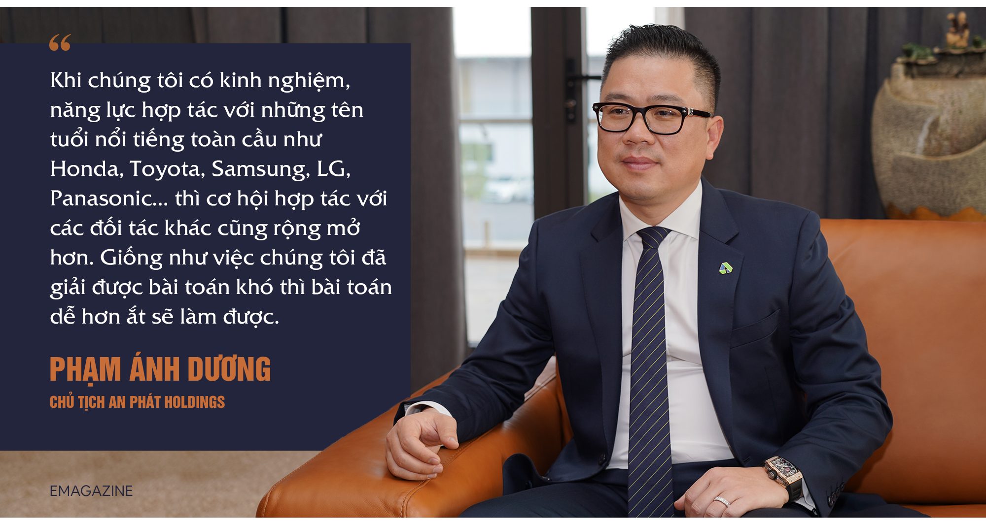 Chủ tịch An Phát Holdings Phạm Ánh Dương: Chúng tôi sẽ trở thành Tập đoàn nhựa sinh học lớn nhất Đông Nam Á - Ảnh 5.