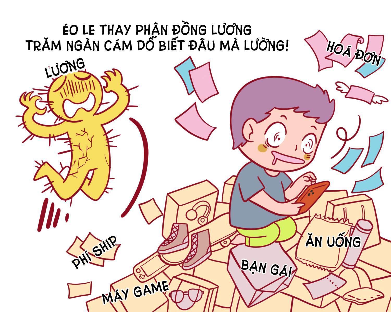 1001 tình huống “bất hủ” khi lương về, ai nhìn cũng thấy quen ghê! - Ảnh 4. 1001 tình huống “bất hủ” khi lương về, ai nhìn cũng thấy quen ghê! - Ảnh 4.