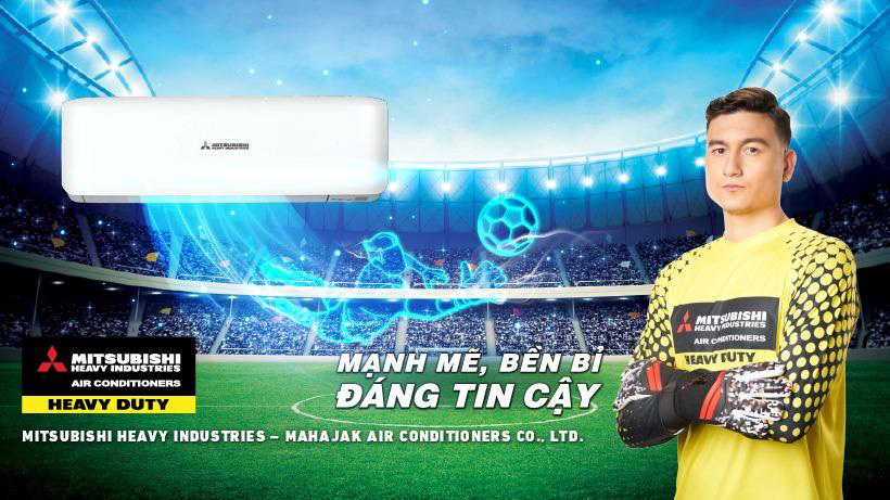 Mua điều hòa Mitsubishi Heavy, tặng ngay áo phông cực “Độc” và “Chất” kèm chữ ký thủ môn Đặng Văn Lâm - Ảnh 2. Mua điều hòa Mitsubishi Heavy, tặng ngay áo phông cực “Độc” và “Chất” kèm chữ ký thủ môn Đặng Văn Lâm - Ảnh 2.