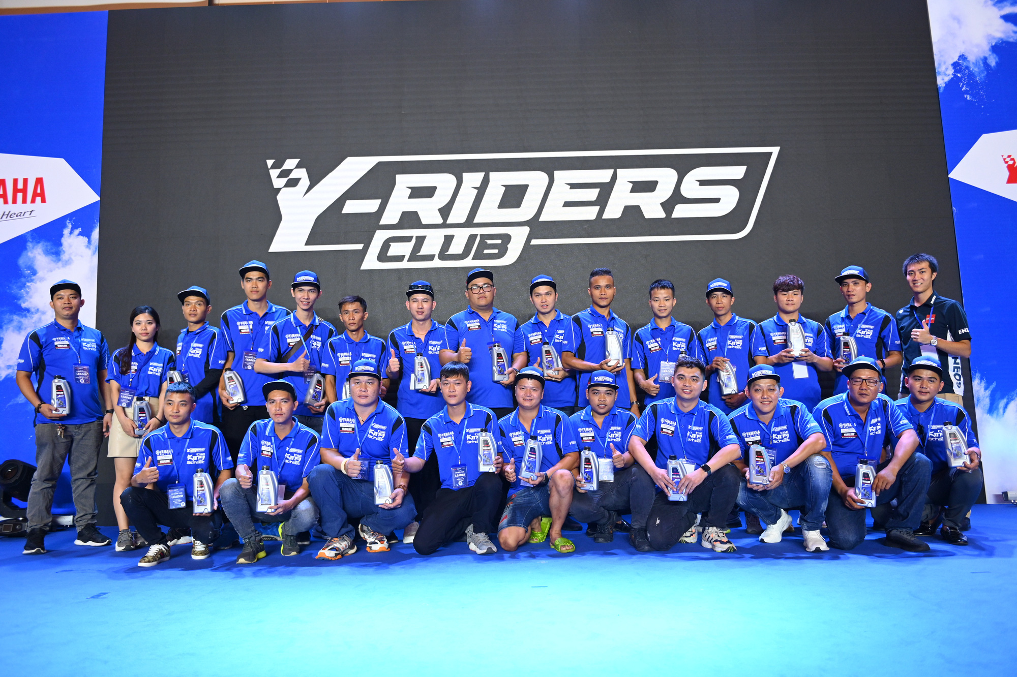 Yamaha vừa ra mắt Y-Riders Club đã có hơn  thành viên và 300 câu lạc  bộ chính thức