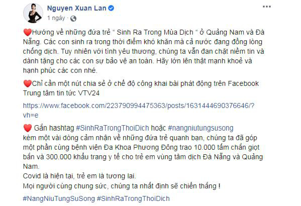 Nhiều sao Việt đồng loạt kêu gọi cư dân mạng kể nỗi lòng cha mẹ chăm sóc con thời dịch - Ảnh 2.