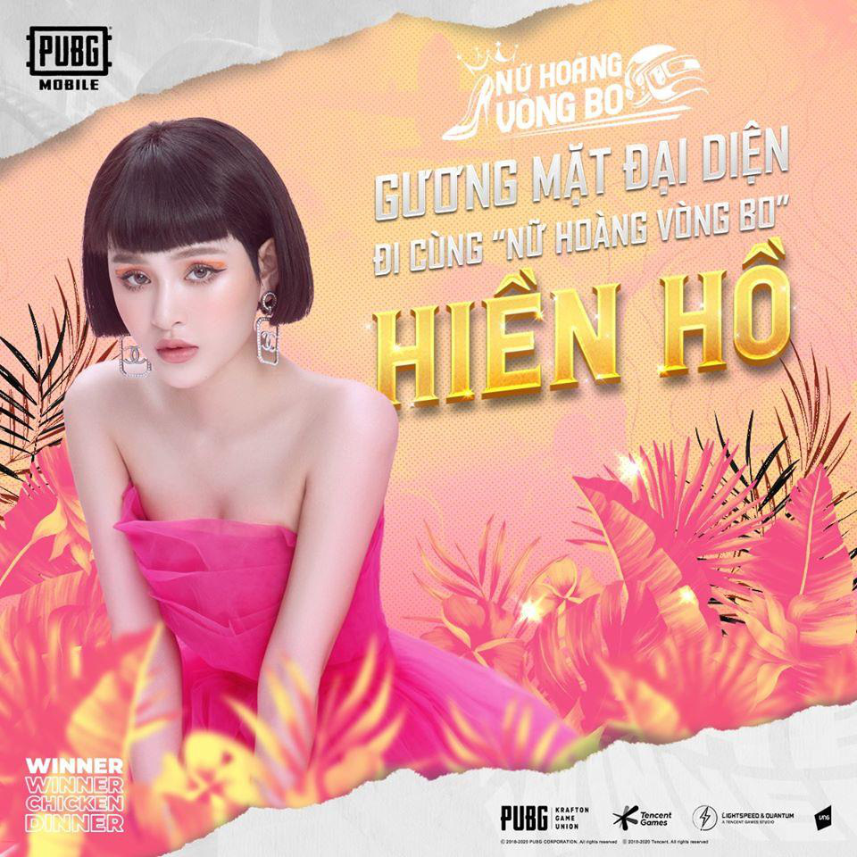 Hiền Hồ trở thành đại sứ của giải đấu Nữ Hoàng Vòng Bo: hát hay lại còn sấy đỉnh, liệu cô nàng có toả sáng tại sân chơi mới của PUBG Mobile? - Ảnh 1.