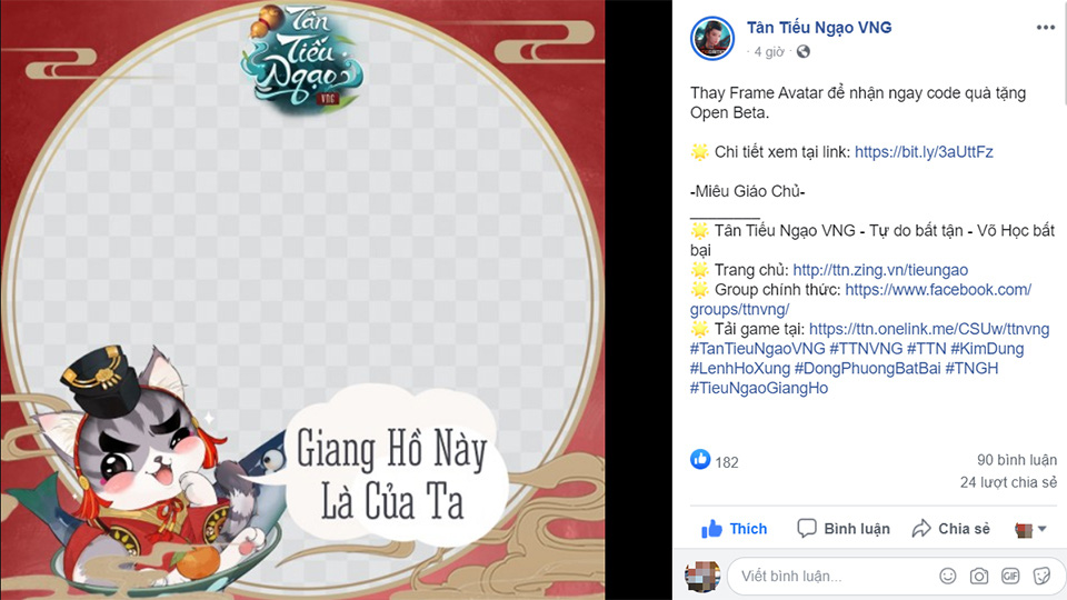 Tân Tiếu Ngạo VNG đã chính thức ra mắt với đồ họa đẹp mắt và gamplay hấp dẫn. Trở thành một anh hùng với hệ thống kỹ năng đa dạng và khám phá thế giới huyền ảo tràn đầy bất ngờ ngay hôm nay!