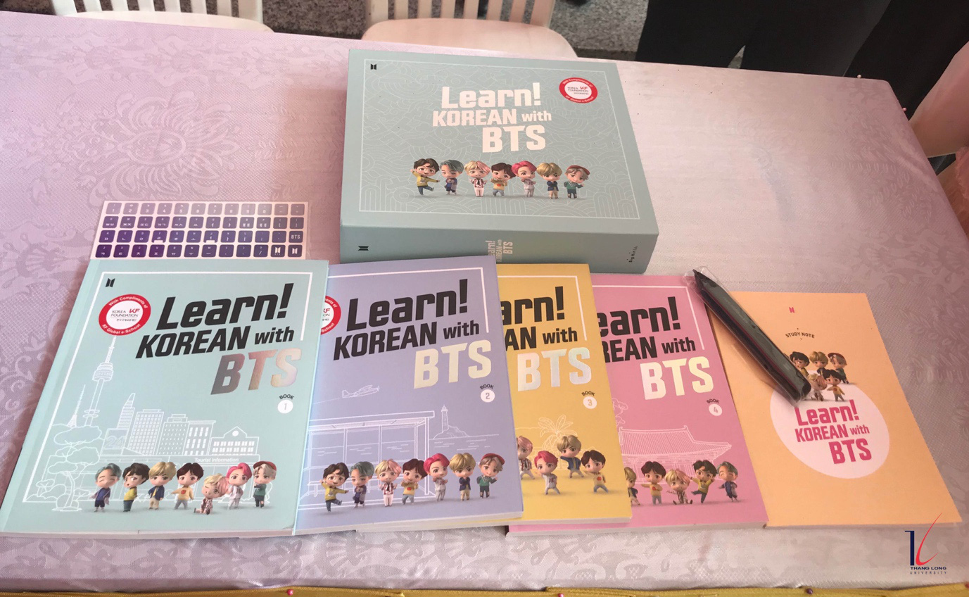 Học tiếng H&agrave;n c&ugrave;ng BTS tại Đại học Thăng Long - Ảnh 4.