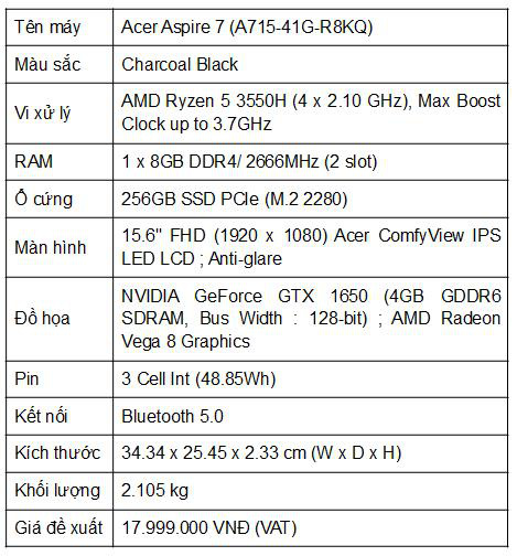 Acer Aspire 7 – Trải nghiệm gaming đích thực ngay trong tầm tay - Ảnh 5.