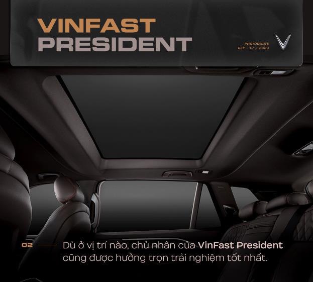 VinFast nâng tầm đẳng cấp với President - Ảnh 3.