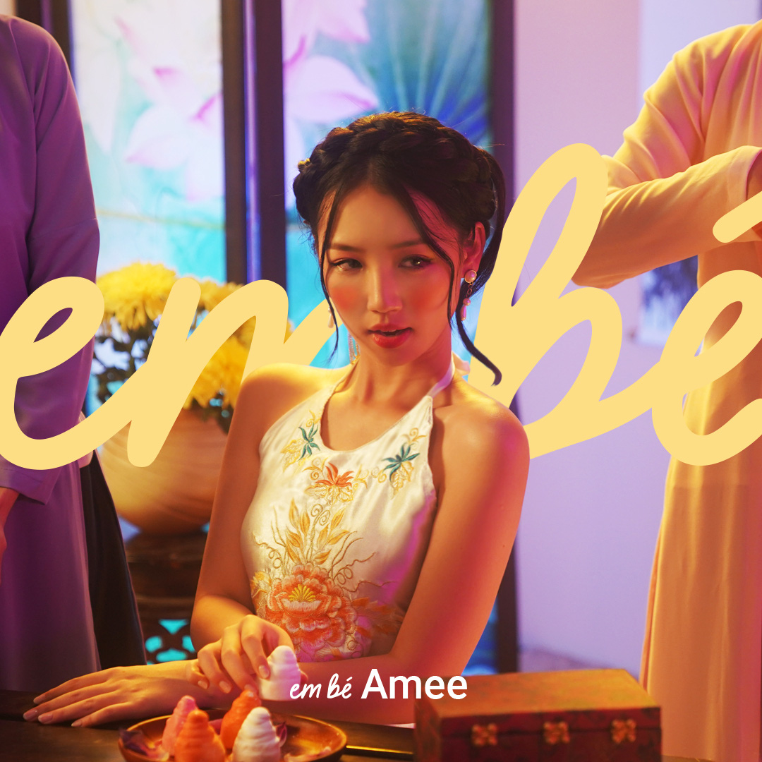 Làm “em bé” của Karik trong MV mới, Amee ngọt ngào “tung hint” cho cánh ...