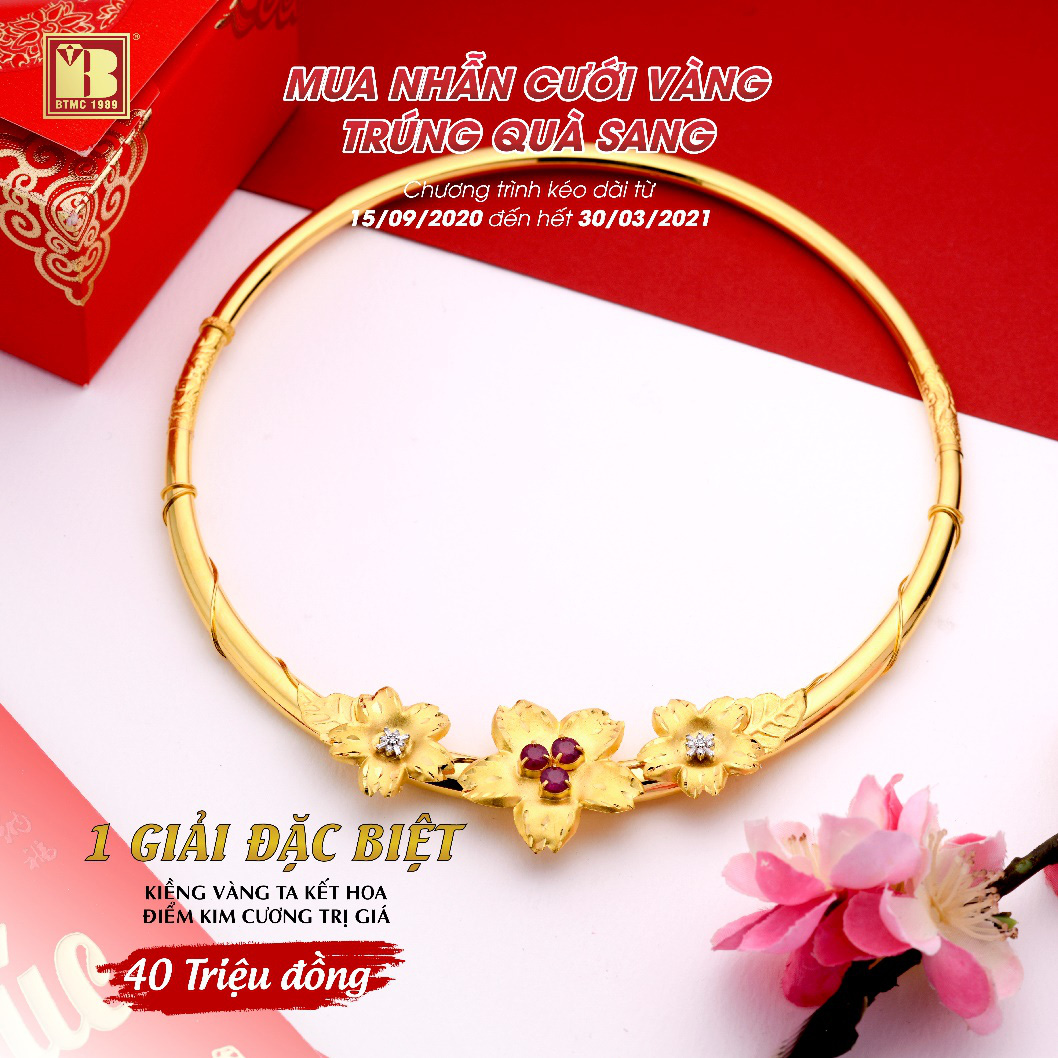 Mua nhẫn cưới vàng trúng quà sang tại Bảo Tín Minh Châu - Ảnh 2. Mua nhẫn cưới vàng trúng quà sang tại Bảo Tín Minh Châu - Ảnh 2.