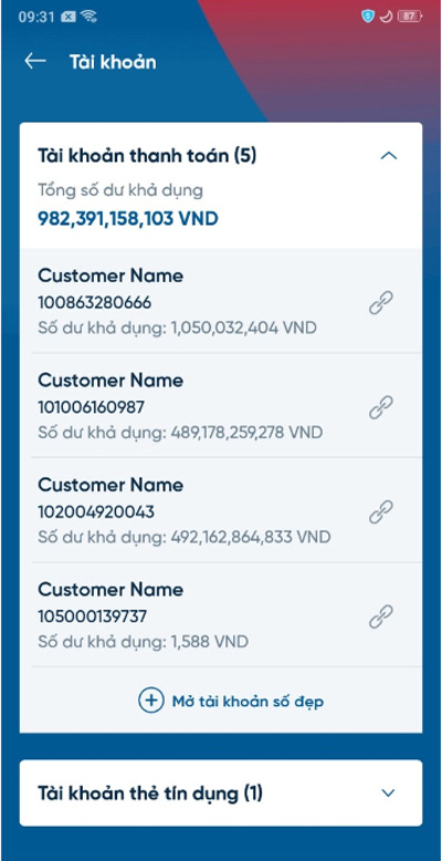 Đăng ký tài khoản số đẹp ngay trên ứng dụng VietinBank iPay Mobile: Giảm phí lên đến 50% - Ảnh 2.