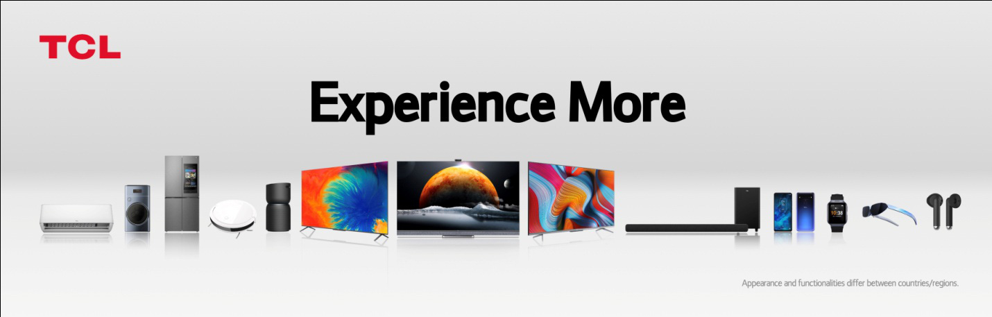 CES 2021: TCL trình làng hàng loạt các sản phẩm đa dạng hóa mới nhất: TV, Audio, thiết bị di động và gia dụng thông minh - Ảnh 1. CES 2021: TCL trình làng hàng loạt các sản phẩm đa dạng hóa mới nhất: TV, Audio, thiết bị di động và gia dụng thông minh - Ảnh 1.