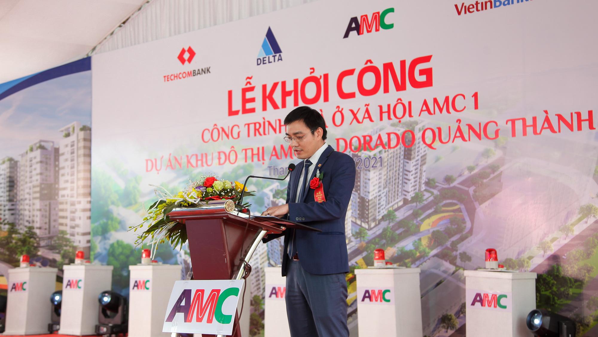 DELTA Group khởi công Khu nhà ở xã hội AMC I, Thanh Hóa - Ảnh 3.