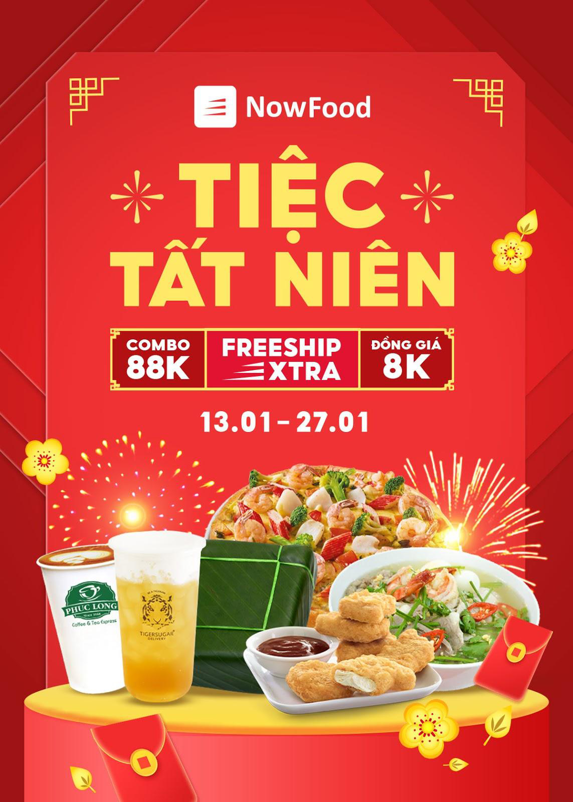 Bận rộn chuyện Tết đặt hết trên NowFood: Hàng loạt món ngon đổ bộ và được freeship tận nhà! - Ảnh 1. Bận rộn chuyện Tết đặt hết trên NowFood: Hàng loạt món ngon đổ bộ và được freeship tận nhà! - Ảnh 1.