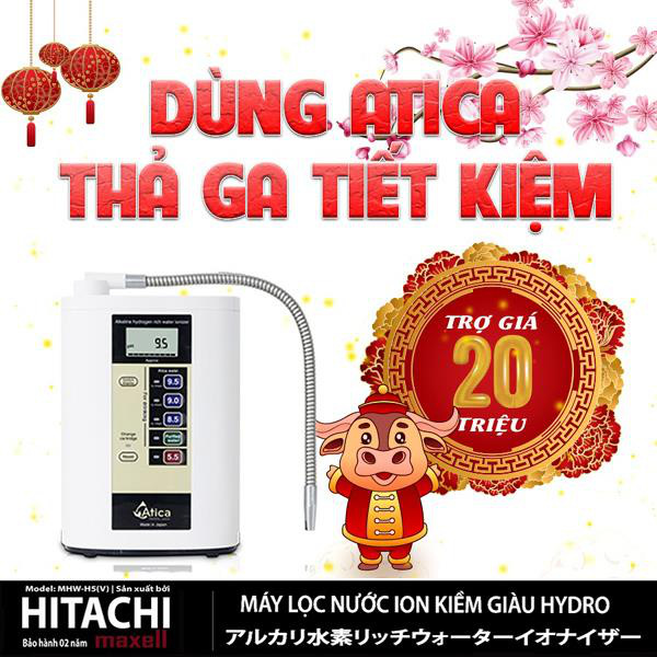 Hitachi Maxell sắp hết trợ giá mua máy lọc nước ion kiềm của Nhật tết Tân Sửu - Ảnh 4.