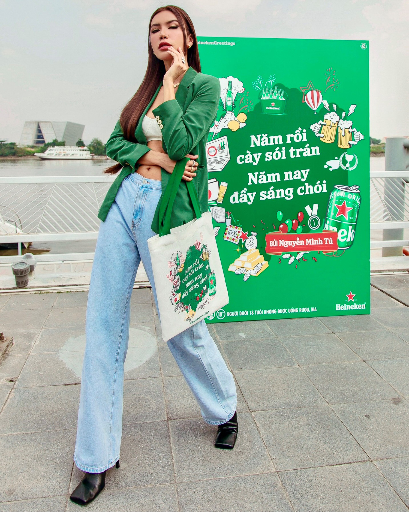 Dân mạng hào hứng “bắt trend” chúc mừng năm mới của Heineken - Ảnh 2.