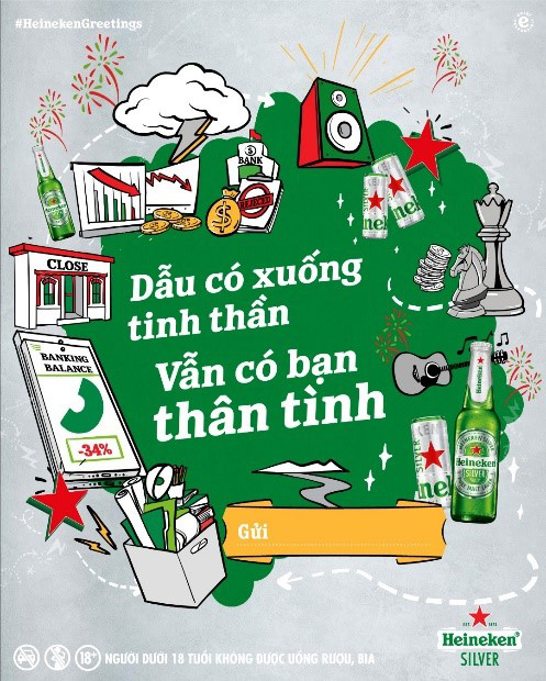 Dân mạng hào hứng “bắt trend” chúc mừng năm mới của Heineken - Ảnh 5.