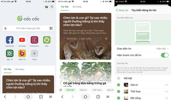 Cài đặt miễn phí, tiết kiệm dài lâu với trình duyệt Cốc Cốc Mobile - Ảnh 1.