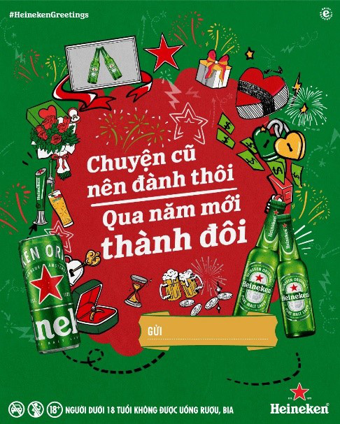 Dân mạng hào hứng “bắt trend” chúc mừng năm mới của Heineken - Ảnh 4.