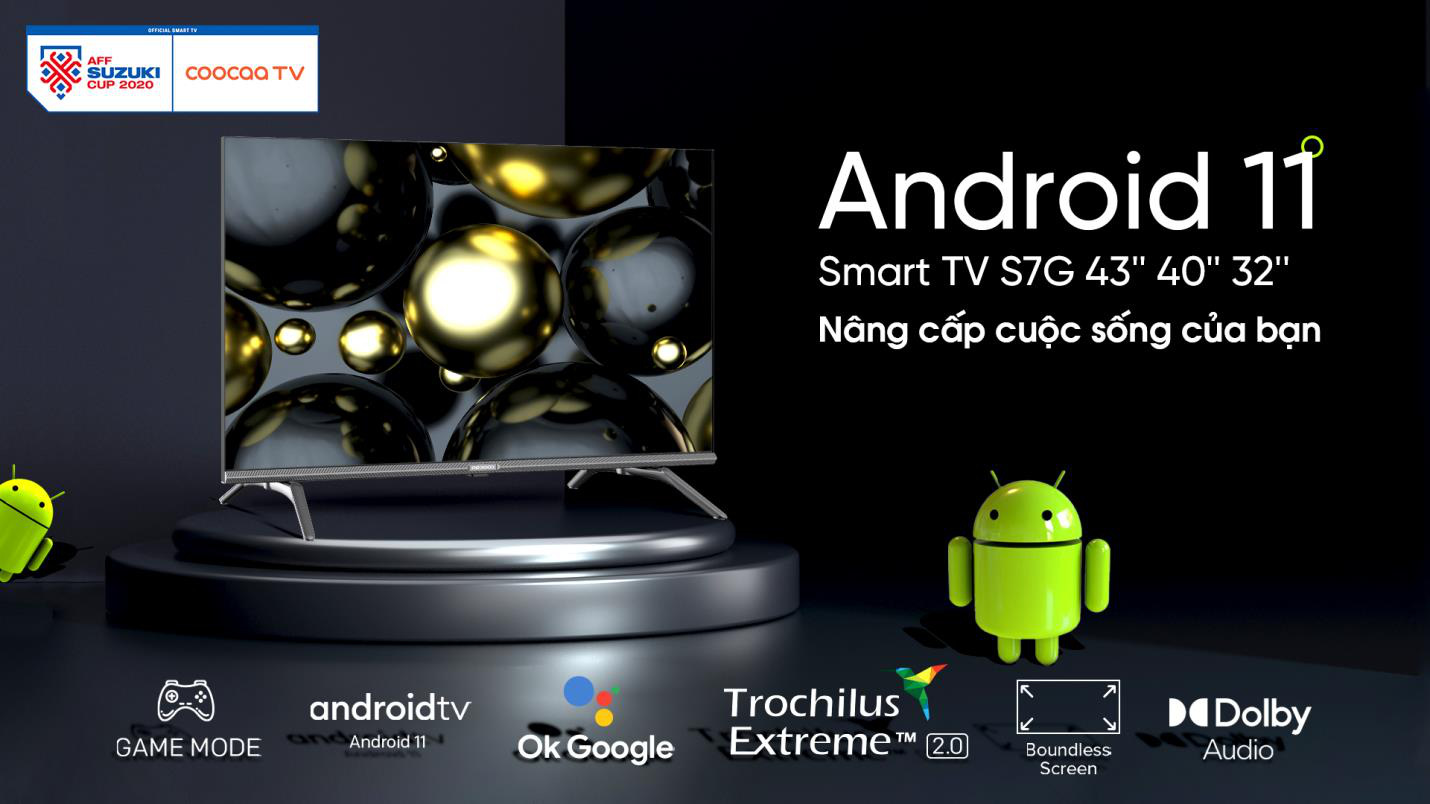 Coocaa TV - Siêu phẩm smart TV đã ra mắt với Android 11 mới nhất - Ảnh 2. Coocaa TV - Siêu phẩm smart TV đã ra mắt với Android 11 mới nhất - Ảnh 2.