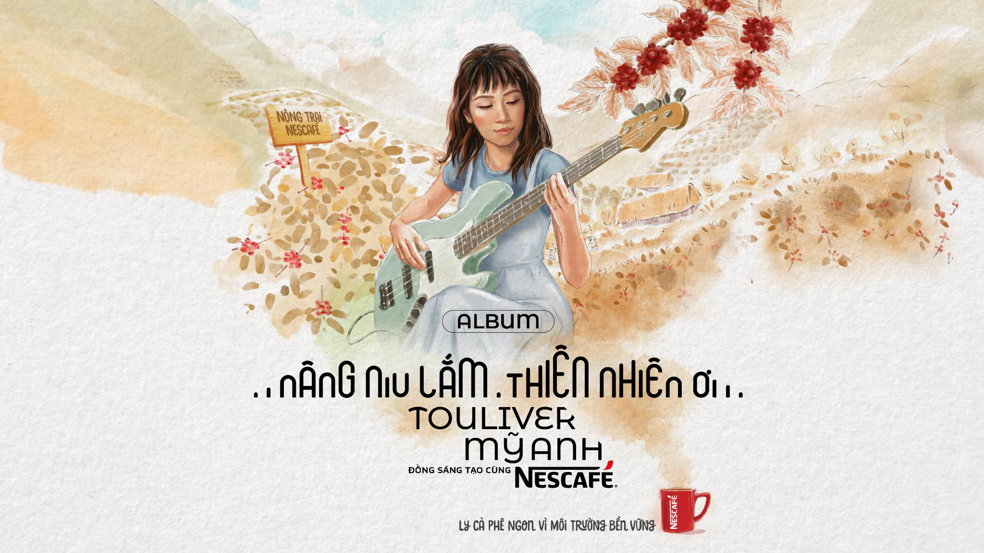 Mỹ Anh say sưa nói về album “Nâng Niu Lắm, Thiên Nhiên Ơi”: “Mê mẩn những giai điệu từ nông trại cà phê bền vững” - Ảnh 2.