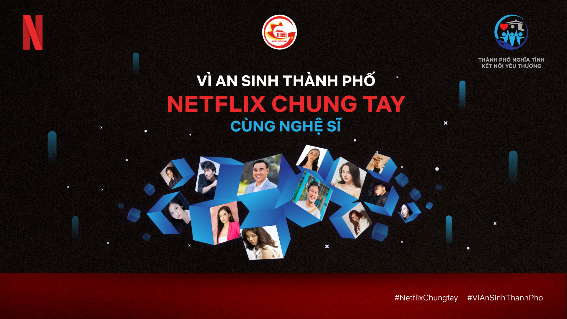 Nghệ sĩ Việt tâm sự chuyện nghề trong chương trình “Vì an sinh thành phố - Netflix chung tay cùng nghệ sĩ” - Ảnh 1. Nghệ sĩ Việt tâm sự chuyện nghề trong chương trình “Vì an sinh thành phố - Netflix chung tay cùng nghệ sĩ” - Ảnh 1.