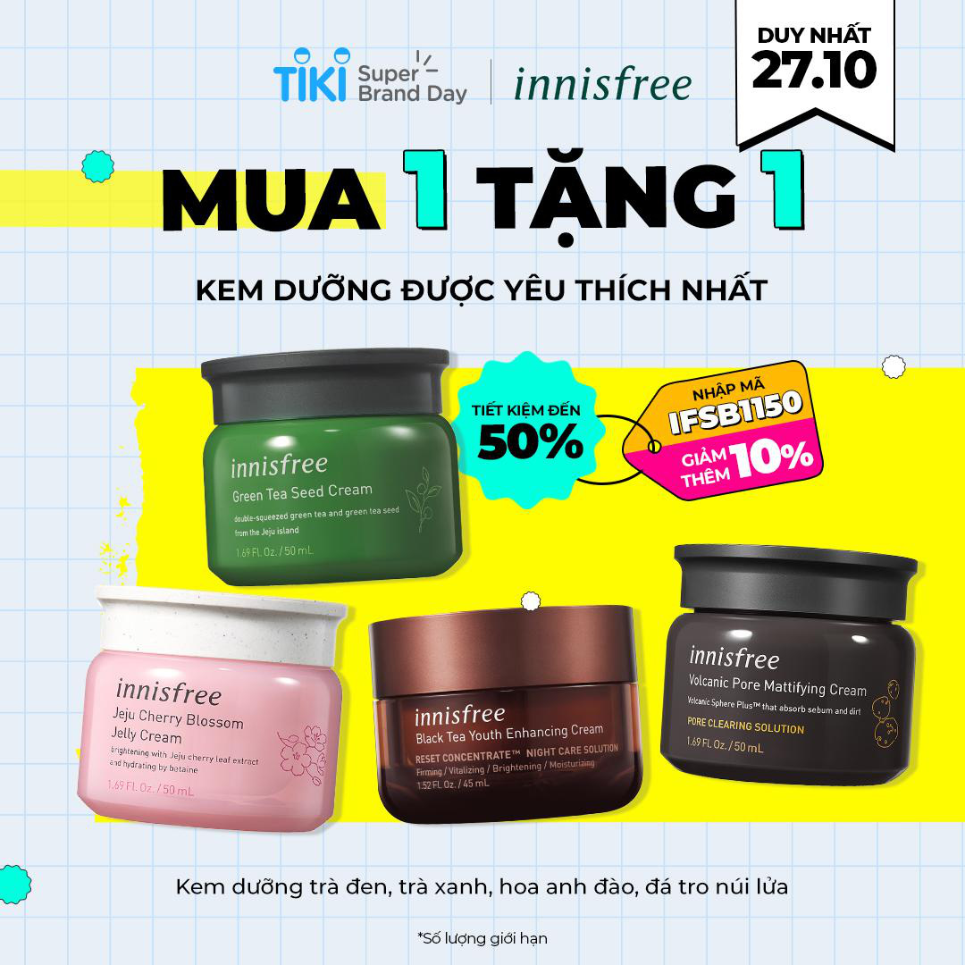 Rộn ràng ngày hội chính hãng, thăng hạng nhan sắc cùng innisfree Tiki Super Brand Day 27.10 - Ảnh 1.