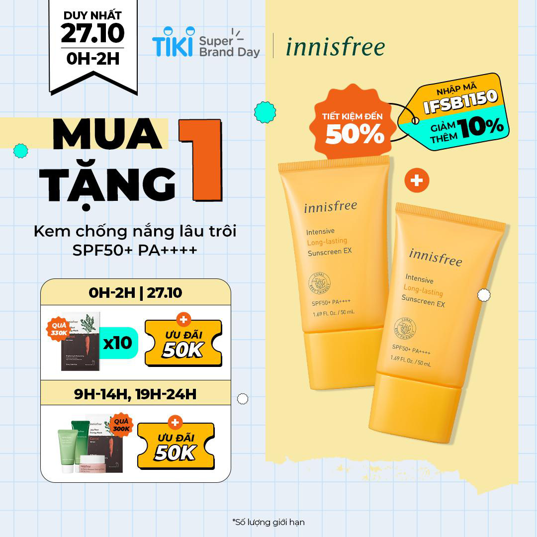 Rộn ràng ngày hội chính hãng, thăng hạng nhan sắc cùng innisfree Tiki Super Brand Day 27.10 - Ảnh 3.