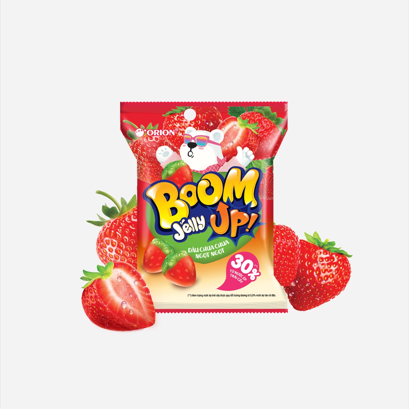 Kẹo dẻo Boom chiết xuất từ nước trái cây thật bùng nổ trên thị trường - Ảnh 2.