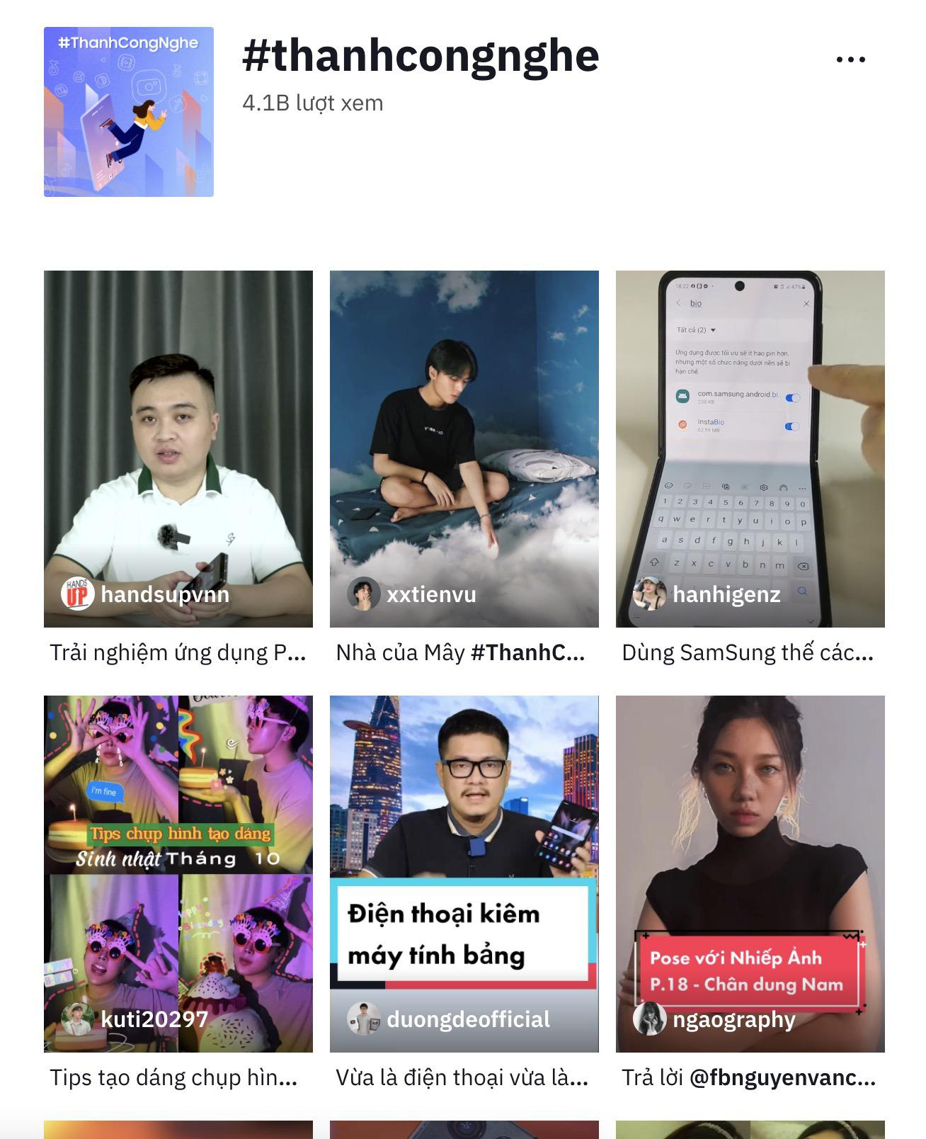 Trở thành Thánh Công Nghệ và nhận quà chất với trend TikTok mới - Ảnh 1. Trở thành Thánh Công Nghệ và nhận quà chất với trend TikTok mới - Ảnh 1.