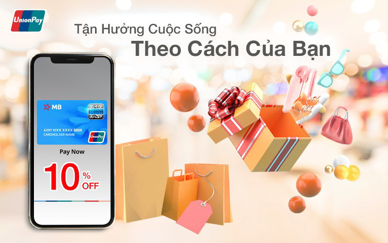 Thẻ ghi nợ phi vật lý quốc tế MB UnionPay thanh toán không tiền mặt - Ảnh 1.