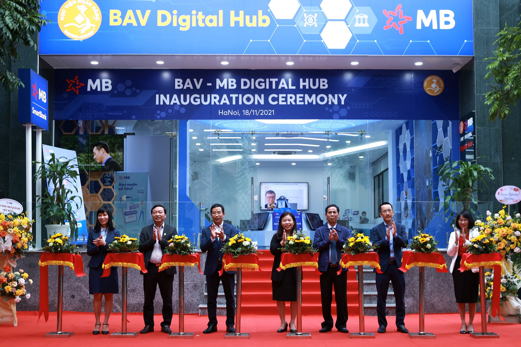 BAV - MB Digital Hub: Không gian trải nghiệm ngân hàng số cho sinh viên Học viện Ngân hàng - Ảnh 1.
